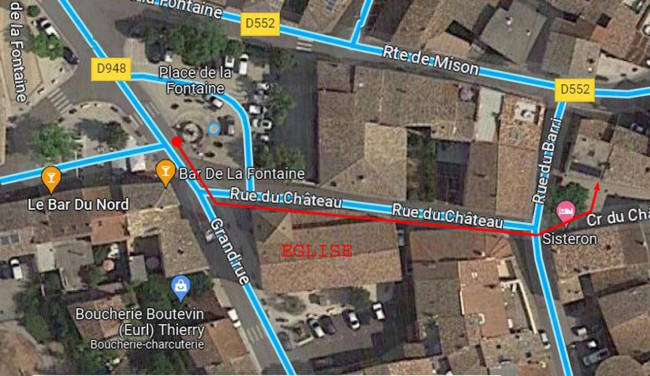 Une Maison Dans Le Village Ribiers Zewnętrze zdjęcie